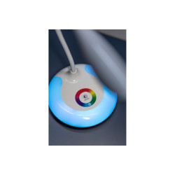 LED NAMIZNA SVETILKA GALACTIC, 5 W, 240 lm, 4000K, 5V, RGB, USB POLNJENJE, BELA