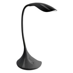 Stolna lampa HALLEY II, LED, 8W, 400lm, 4000K, AC220-240V, IP20, 3 stupnja zatamnjenja, crna