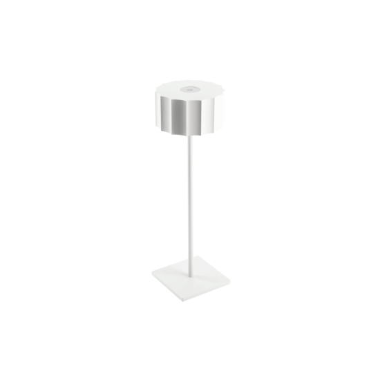 LED POLNILNA NAMIZNA SVETILKA AZELIA, 2.5 W, 200 lm, 5 V, 4000 K, 4000 mAh, ZATEMNITVENO, BELA