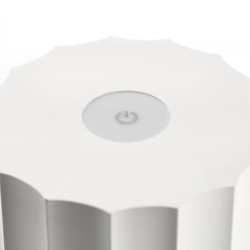 LED POLNILNA NAMIZNA SVETILKA AZELIA, 2.5 W, 200 lm, 5 V, 4000 K, 4000 mAh, ZATEMNITVENO, BELA
