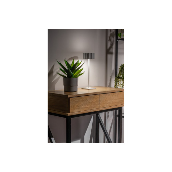 LED POLNILNA NAMIZNA SVETILKA AZELIA, 2.5 W, 200 lm, 5 V, 4000 K, 4000 mAh, ZATEMNITVENO, BELA