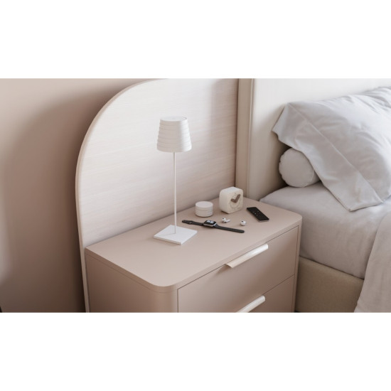 'FIZZI LED stolna svjetiljka, 2,5W, 200lm, DC 5V, 1A,4000 K, baterija 4000 mAh, bijela