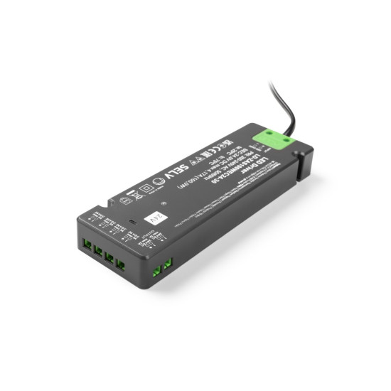 LED NAPAJALNIK TANEK EASY CLICK 24V,100W,input 220-240VAC,IP20,dim.190x62x21 mm Z MINI KONEKTORJEM IN KABEL
