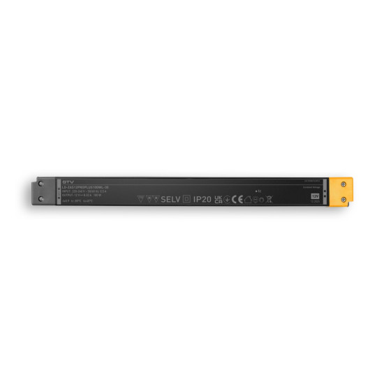 LED napajanje PRO+ LONG 12V, 100W, ulaz 220-240VAC, IP20, veličina 320x30x19 mm