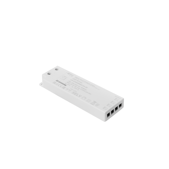 LED NAPAJANJE SLIM EASY CLICK 24V, 20W ,ulaz 220-240VAC, IP20, dimenzije 129x42x16 mm s mini pojačalom i kabelom