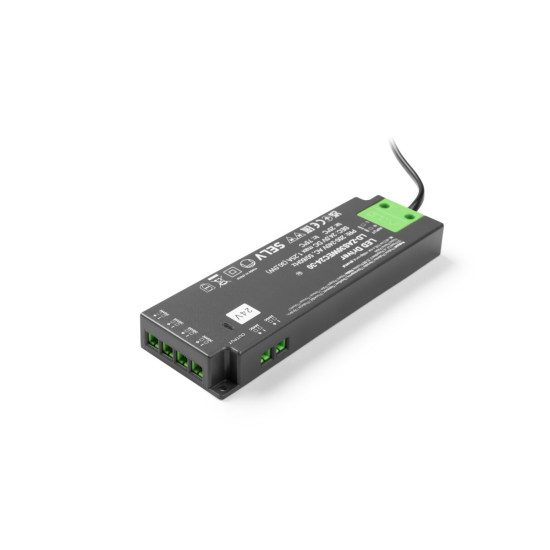 LED NAPAJANJE SLIM EASY CLICK 24V, 30W, ulaz 220-240VAC, IP20, DIM.160x50x18 mm s mini pojačalom i kabelom