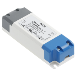 LED napajanje PRO 12V, 12W, ulaz 220-240VAC, IP20, ext.120x42x27 mm