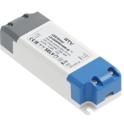 LED napajanje PRO 12V, 16W, ulaz 220-240VAC, IP20, ext.120x42x27 mm