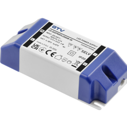 LED napajanje PRO+ 12V, 6W, ulaz 220-240VAC, IP20, dim.90x40x24 mm