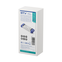 LED napajanje PRO+ 12V, 36W, ulaz 220-240VAC, IP20, dim.147x48x24 mm