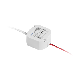 Kutija za LED napajanje 12V, 15W, ulaz 220-240VAC, IP20, dim. 50x50x25mm sa žicama od 200mm