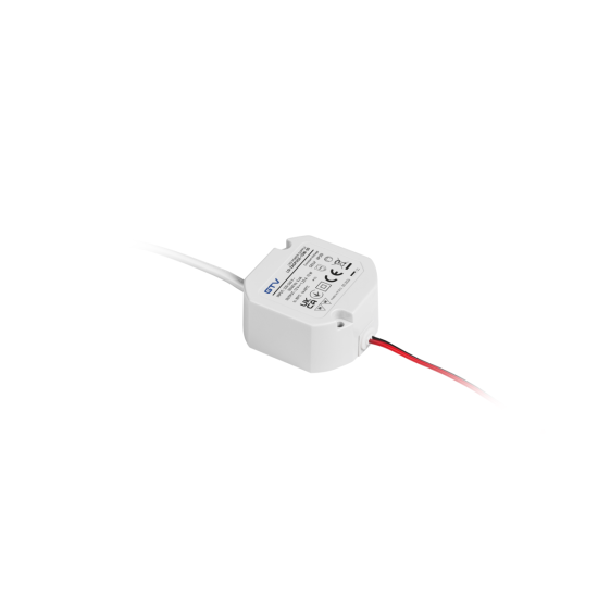 Kutija za LED napajanje 12V, 15W, ulaz 220-240VAC, IP20, dim. 50x50x25mm sa žicama od 200mm