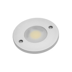 LED SVETILKA COB JOVITA OKROGLA, 3W, 12 V DC, 1x COB, TOPLO BELA  , 150cm KABEL Z MINI KONEKTORJEM (2 VIJAKA)