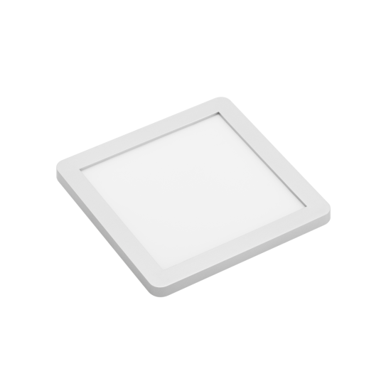 LED SVETILKA PLOŠČE VEGAS 3W 100x100, ALU, HLADNO BELA  , MINI KONEKTOR KABEL 2m