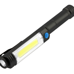 LED ROČNA SVETILKA NA 3xAA BATERIJE, 6 W, 400 lm, 6400K, IP44