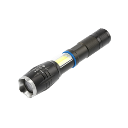 LED ROČNA SVETILKA NA 1xAAA BATERIJE, 8 W, 800 lm, 6400K, 500 m, IP44