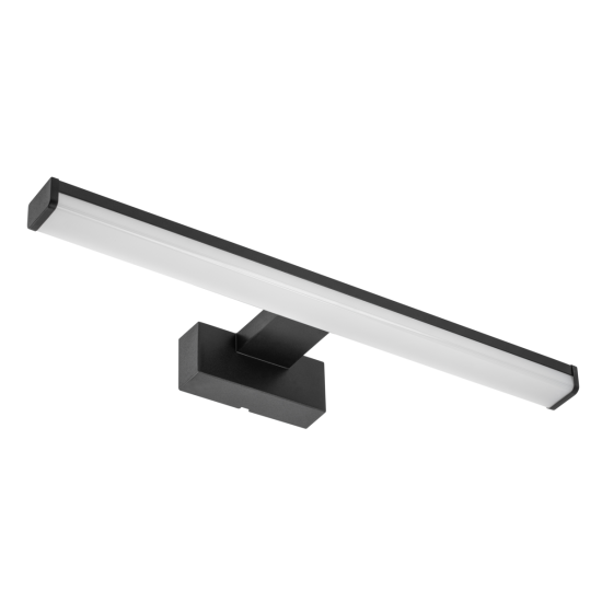 Led svjetiljka Catania 400mm,8W, AC220-240V,50/60Hz, 4000K, IP44, RA >80,640lm,Crno