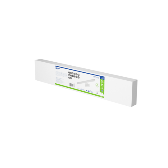 LED SVETILKA KATANI, 12 W, 4000K, IP44, RA >80, 960 lm, 60 cm, BELA