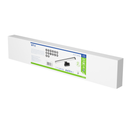 LED SVETILKA KATANI, 12 W, 4000K, IP44, RA >80, 960 lm, 60 cm, ČRNA