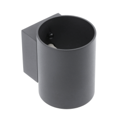 ZIDNA LUČ CAMPIONE II, G9, IP20, max. 40 W, IP20, OKROGEL, ČRNA