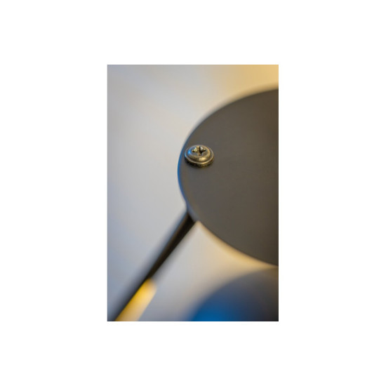 ZIDNA LUČ DROP 4, 7325, AC220-240V, 50/60Hz, 1*E27, max.40W, ČRNA
