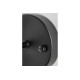 ZIDNA LUČ DROP 4, 7325, AC220-240V, 50/60Hz, 1*E27, max.40W, ČRNA