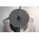 ZIDNA LUČ DROP 4, 7325, AC220-240V, 50/60Hz, 1*E27, max.40W, ČRNA