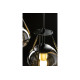 ZIDNA LUČ DROP 4, 7325, AC220-240V, 50/60Hz, 1*E27, max.40W, ČRNA