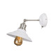 Zidna svjetiljka  LORET+ s prekidačem,8267,AC220-240V,50/60Hz,1*E27,max.40W,śr.20cm,pojedin.  bijela