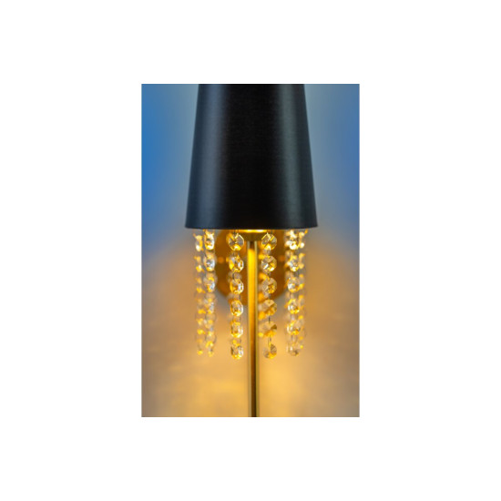 Zidna svjetiljka NESTO 2, 5970, AC220-240V, 50/60Hz, 1*E27, max.40W, crno/zlatno