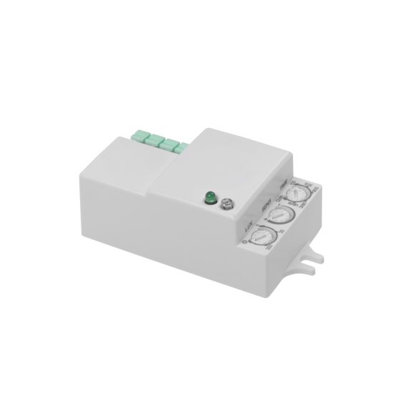 Mikrovalni senzor pokreta CM-12-P, max.1200W, AC220-240V, kontaktni kut 360*, domet 15m
