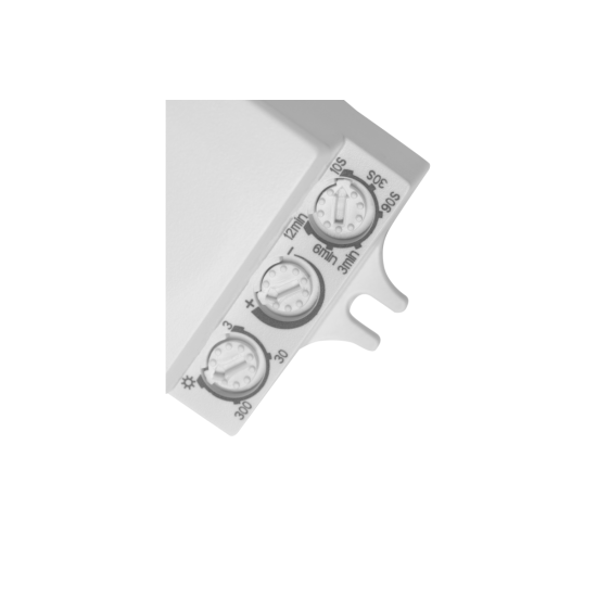 Mikrovalni senzor pokreta CM-12-P, max.1200W, AC220-240V, kontaktni kut 360*, domet 15m