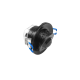 Mikrovalni senzor pokreta CM-15, max, 1200W, AC220-240V, kut od 360°, IP20, crna