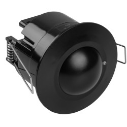 Mikrovalni senzor pokreta CM-5, maksimalno 1200W, AC220-240V, kut od 360°, domet 8m, IP20, crna