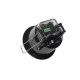 Mikrovalni senzor pokreta CM-5, maksimalno 1200W, AC220-240V, kut od 360°, domet 8m, IP20, crna