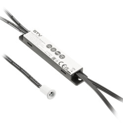 BREZKONTAKTNO STIKALO , 1-mode MIKRO, max. 36 W, DC12V, 1 sensor, BELA