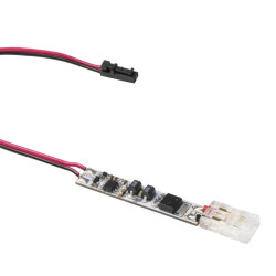 Prekidač bez dodira s mogućnošću prigušivanja za LED profile s COB priključkom i 15cm (2x0,20),12V/24Vmax.3A