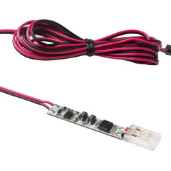 Beskontaktni prekidač za LED profile s COB konektorom i 2m (2x0,20), 12V/24V max. 3A