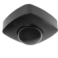 CO-1 SENZOR GIBANJA IN PRISOTNOSTI, PIR, max.2000W, AC220-240V, 360° KOT, 20m DOSEG, IP20, ČRNO