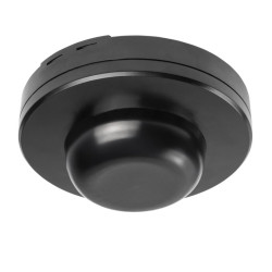 CO-2 SENZOR GIBANJA IN PRISOTNOSTI, PIR, max.2000W, AC220-240V, 360° KOT, 20m DOSEG, IP65, ČRNO