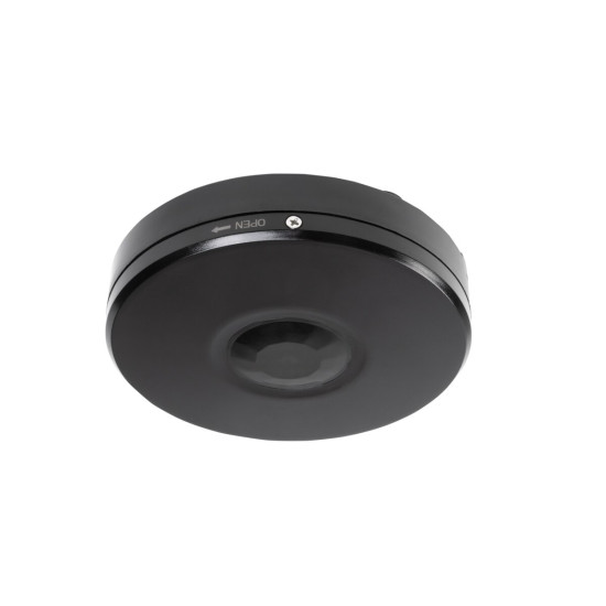 CR-12 senzor pokreta, maks.2000W, AC220-240V, kut 360°, domet 8m, IP65, crni