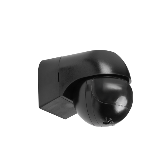 CR-13 SENZOR GIBANJA, max.800W, AC220-240V, 180° KOT, 12m DOSEG, IP44, ČRNO