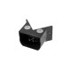 CR-13 SENZOR GIBANJA, max.800W, AC220-240V, 180° KOT, 12m DOSEG, IP44, ČRNO