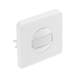 SENZOR GIBANJA CR-14, max. 500 W, KOT ZAZNAVANJA 160°, RAZDALJA 9 m, IP20, BELA