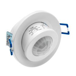 SENZOR GIBANJA CR-15, max. 800 W, KOT ZAZNAVANJA 360°, 8 m ± 2.2-4 m, IP20, BELA