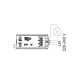 Senzor pokreta CR-18,max.800W,AC220-240V,50/60Hz,360°,max.8m,IP20,suradjuje s LED