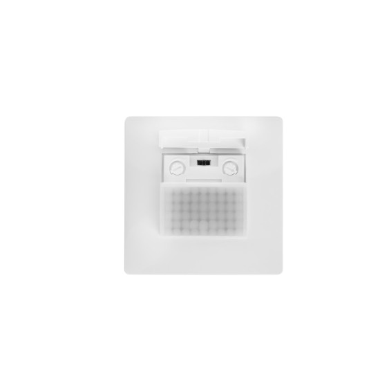 SENZOR GIBANJA CR-20, max. 500 W, KOT ZAZNAVANJA 120°, RAZDALJA 10 m ± 1-1.8 m, IP20, BELA