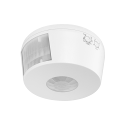 SENZOR GIBANJA CR-21, max. 2000 W, KOT ZAZNAVANJA 360°, RAZDALJA 30 m ± 2.2-4 m, IP20, BELA