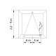 Senzor pokreta  CR-3 MINI, max 2000W, AC220-240V, 50/60Hz, kut detekcije  360*, domet  6m ± 2, 2- 4m, IP