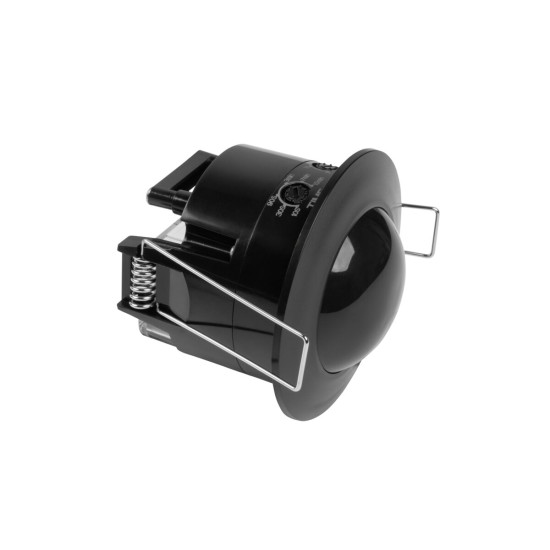 CR-5 senzor pokreta, maksimalno 1200W, AC220-240V, kut od 360°, domet 6m, IP20, crna